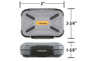 Image of Flambeau Ripple Foam Waterproof Fly Box, Medium, 2926CR