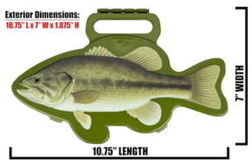 Image of Flambeau Wild Bite Adventure Fishing Kit - Bass, Green, 440WBB