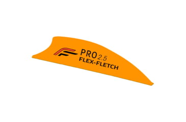 Image of Flex Fletch Pro 2.5 Premium Archery Vanes, Set of 36, Blaze Orange, PROBFBZ