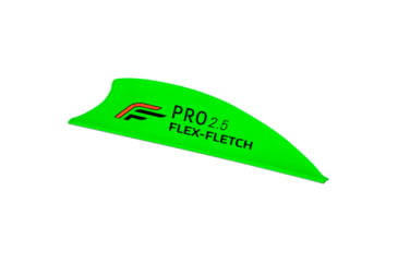 Image of Flex Fletch Pro 2.5 Premium Archery Vanes, Set of 36, Cosmic Green, PROBCGN