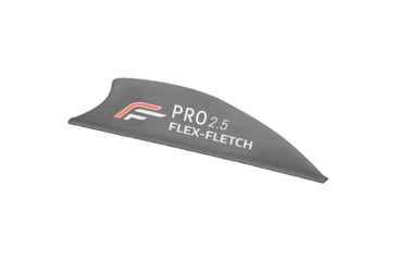 Image of Flex Fletch Pro 2.5 Premium Archery Vanes, Set of 36, Grey, PROBGRY