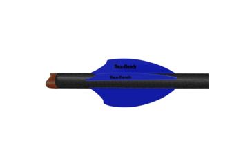 Image of Flex Fletch Silent Knight 200 FLEX2 2 in. 100 pk., Blue 78412