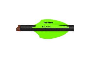 Image of Flex Fletch Silent Knight 200 FLEX2 2 in. 100 pk., Green 78413