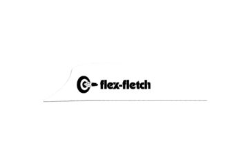 Image of Flex Fletch Silent Knight 200 FLEX2 2 in. 39 pk., White 78225