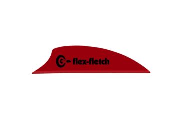 Image of Flex Fletch Silent Knight 200 FLEX2 2 in. 39 pk., Red 78228