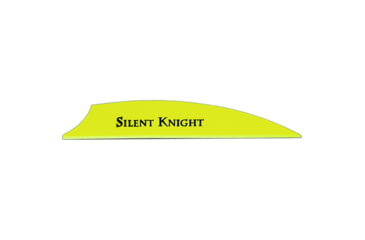 Image of Flex Fletch Flex Fletch Silent Knight Vanes, Flo Yellow, SILENT36-FYL