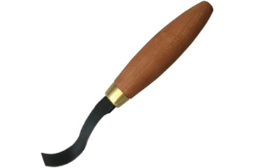 Image of Flexcut Double Bevel Sloyd Hook Knife, 8.5in Overall, Cherry Wood, KN51