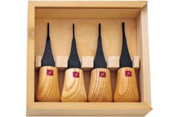 Image of Flexcut Micro-Palm Set Knife, Carbon Steel Blade, Wood Handle, FR804