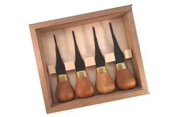 Image of Flexcut Premium Mini-Palm Set, Knob Cherry Wood Handles, FRP604