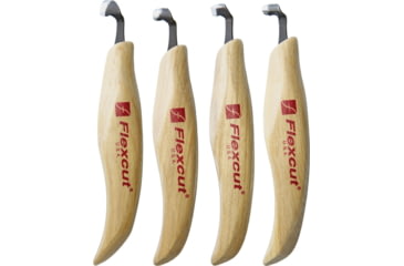 Image of Flexcut Right-Handed Four Piece Scorp Knife Set, KN150
