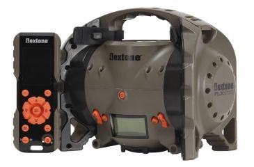 Image of Plano FLX500 Large Programmable Electronic Game Call w/ Remote Control Unit - Holds up to 500 Calls, Grey/Black FLX500