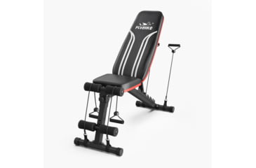 Image of Flybird Fitness FLYBIRD Exercise Bench With Resistance Bands FB Lite E54CD3E2, Bench Only, FBROPEWB