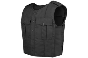 Image of Flying Cross Exodefender Vest Cover, Black, Short, Extra Small, FC2010VC10XSMALLSHORT