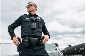 Image of Flying Cross Exodefender Vest Cover, LAPD Navy, Short, Large, FC2010VC86LARGESHORT