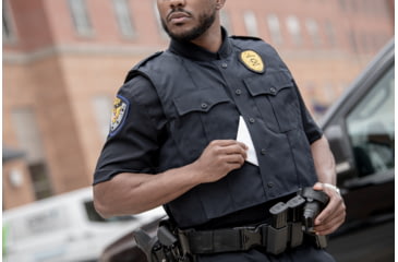 Image of Flying Cross Exodefender Vest Cover, Lapd Navy - FC2010VC86LARGESHORT