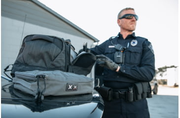 Image of Flying Cross Exodefender Vest Cover, Lapd Navy - FC2010VC86LARGESHORT