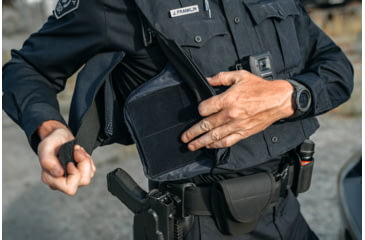 Image of Flying Cross Exodefender Vest Cover, Lapd Navy - FC2010VC86LARGESHORT