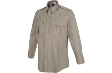 Image of Flying Cross Prime Flex Long Sleeve Class A Shirt - Mens, Silver Tan, Neck 20.0/20.5, Sleeve 36/37, FLC-PS10200420.0/20.536/37