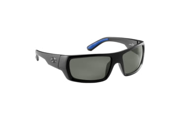 Image of Flying Fisherman 7861BS Sargasso Sunglasses Matte Black Frame, Smoke Lens, AcuTint Polarized Lens System, 7861BS