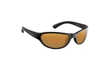 Image of Flying Fisherman Key Largo Sunglasses, Matte Black/Amber 101970