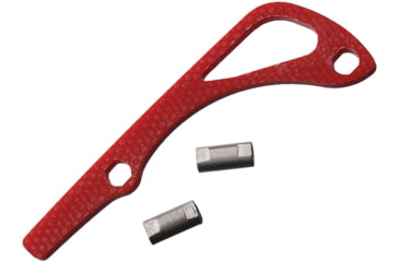 Image of Flytanium Bugout G-10 Backspacer, Fire Red, FLY-945