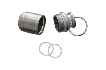 Image of Flytanium Fly Keg Ti Capsule, 0.99in x 0.6in x 0.6in, Titianium Construction, FLY-821