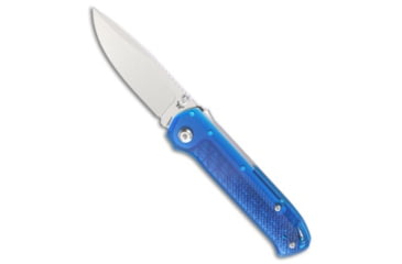 Image of Flytanium Flytanium Arcade Lite Shark-Lock Knife Ocean Blue Polycarbonate 3.2" SW, Blue, AUS-10A, adult, BHQ-216923