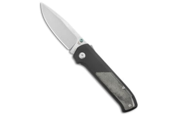 Image of Flytanium Flytanium Arcade Shark-Lock Knife Black Aluminum w/Black Micarta 3.2" SW, Black, CPM S35VN, adult, BHQ-195857