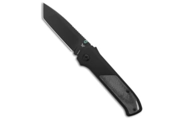 Image of Flytanium Flytanium Arcade Tanto Shark-Lock Knife Black Al + Black Micarta 3.2" DLC S90V, Black, CPM S90V, adult, BHQ-215740