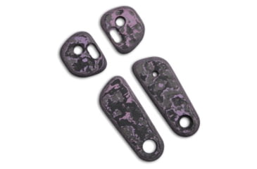 Image of Flytanium CF Scales for James Brand Redstone Knife, Black/Purple, One Size, BHQ-205351
