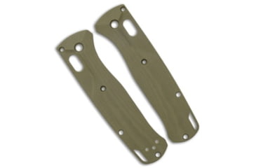 Image of Flytanium Custom Crossfade Scales for Benchmade Bugout Knife, OD Green, 4.25 inch, BHQ-143912