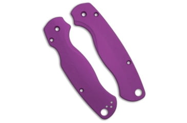 Image of Flytanium Custom Loop Scales for Spyderco Paramilitary 2 Knife, Nebula Purple, 4.75 inch, BHQ-222452