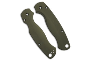 Image of Flytanium Custom Loop Scales for Spyderco Paramilitary 2 Knife, Olive Drab, 4.75 inch, BHQ-222450