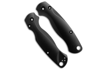 Image of Flytanium Custom Lotus Scales for Spyderco Paramilitary 2 Knife, Black, One Size, BHQ-181888