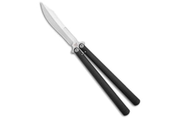Image of Flytanium Flytanium + Eldon Talley Talisong Z Balisong Knife Black Aluminum 4.5" SW, Black, AEB-L, adult, BHQ-142022