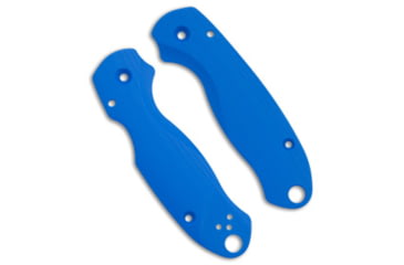Image of Flytanium Lotus Scales for Spyderco Paramilitary 3 Knife, Blue, 4.375 inch, BHQ-178400