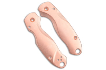 Image of Flytanium Lotus Scales for Spyderco Para 3 Knife, Copper, 4.25 inch, BHQ-178016