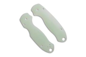 Image of Flytanium Lotus Scales for Spyderco Para 3 Knife, Green, 4.28 inch, BHQ-178027