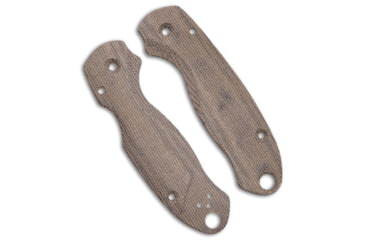 Image of Flytanium Lotus Scales for Spyderco Para 3 Knife, Canvas, Green, 4.25 inch, BHQ-178021