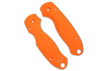 Image of Flytanium Lotus Scales for Spyderco Paramilitary 3 Knife, Orange, 4.375 inch, BHQ-178401