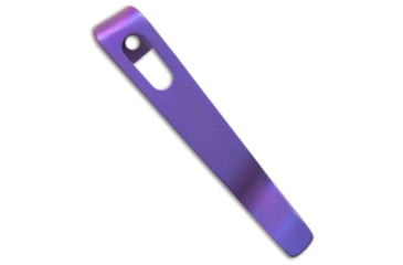 Image of Flytanium Flytanium Pocket Clip for Boker Kalashnikov - Magenta Anodized Titanium, adult, BHQ-188038