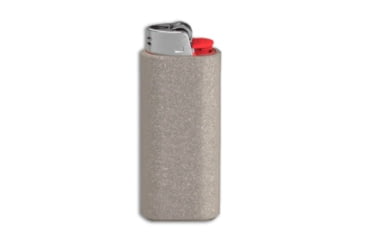 Image of Flytanium Titanium Mini Lighter Sleeve, Stonewash, Gray, One Size, BHQ-209389