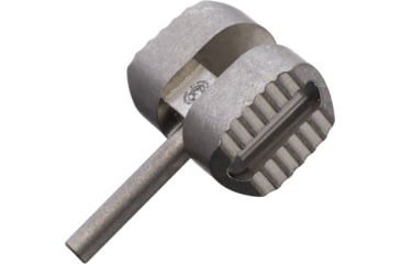 Image of Flytanium Manix 2 Tritium Titanium Ball Cage Lock, Blue Tritium Insert, Stonewash Finish, FLY-1195SB