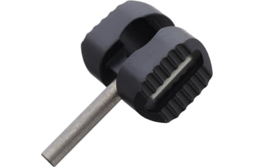 Image of Flytanium Manix 2 Tritium Titanium Ball Cage Lock, Green Tritium Insert, Black Finish, FLY-1195BG