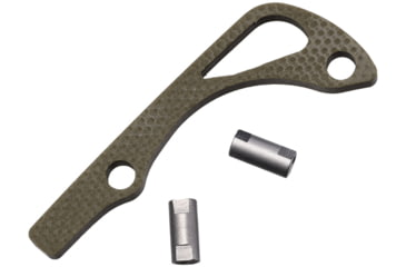 Image of Flytanium Mini Bugout G-10 Backspacer, OD Green, FLY-955