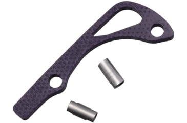Image of Flytanium Mini Bugout G-10 Backspacer, Deep Purple, FLY-956