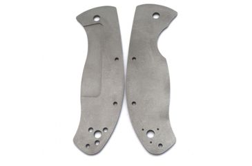 Image of Flytanium Titanium Scales for Spyderco Tenacious, Stonewash, FLY-0285