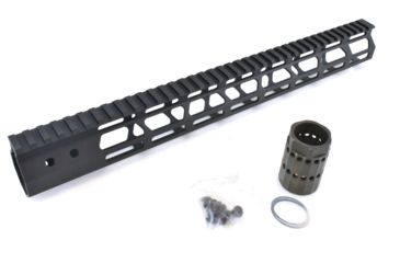 Image of FM Products 15in Ultra Light M-LOK Handguard, Black, FM-5.56-15ULHG