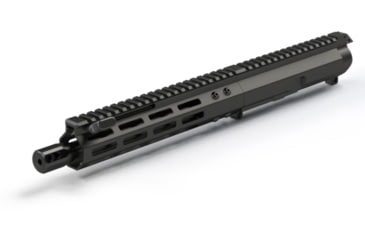 Image of FM Products FM-9 AR 9mm Forward Charging Upper Receiver w/ Micro Brake, 9x19mm Parabellum, 10 inch, 8.5in Barrel, Blast Diffuser, Black, FM9-FS-109
