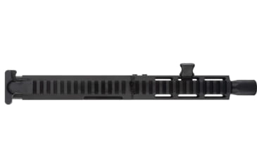 Image of FM Products Foxtrot Mike VFM-9 9mm Luger 7inch Upper Receiver, 5.75 inch Handguard, 1-10 Twist, 1/2x28 Threads, Micro Blast Diverter, Type III Hardcoat Anodized, Black, MIKE9U-DC-7LC
